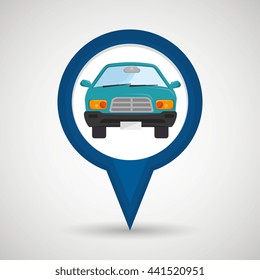 car location design, vector illustration eps10 graphic 