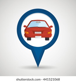 car location design, vector illustration eps10 graphic 