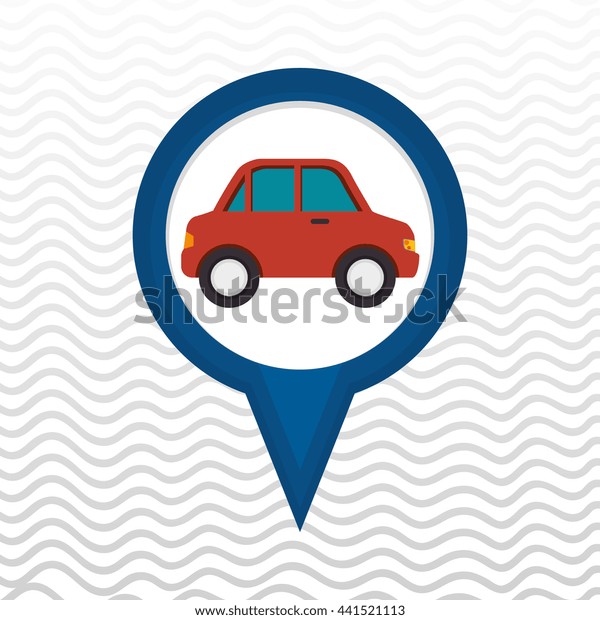 car\
location design, vector illustration eps10 graphic\
