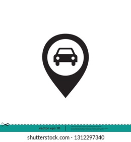 car location icon sign