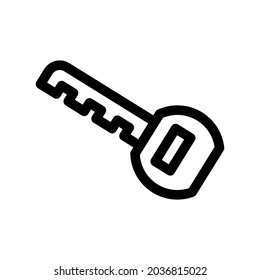 car lock icon or logo isolated sign symbol vector illustration - high quality black style vector icons

