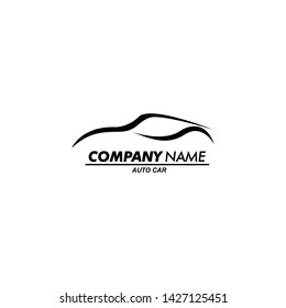 Logo Templates About Automotive Illustrated Silhouette Stock Vector ...