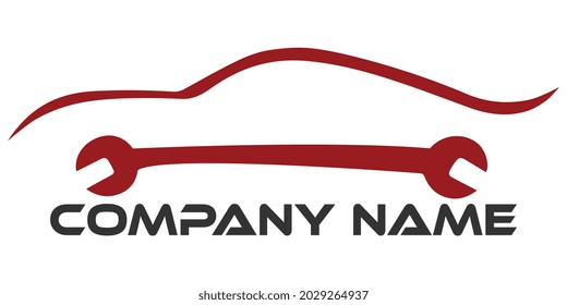 Car Logo Abstract Lines Vector. Vector illustration