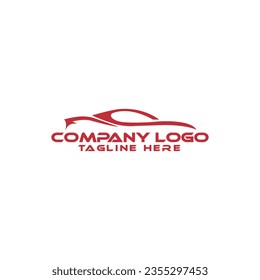Car Logo Abstract Lines Vector. Vector illustration
