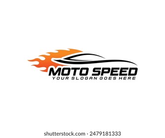 Car Logo Abstract Lines Vector. Vector illustration
