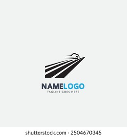 Car Logo Abstract Lines Vector. Vector Black automobile emblems sign. Logo of cars brand.