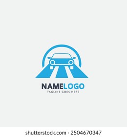 Car Logo Abstract Lines Vector. Vector Black automobile emblems sign. Logo of cars brand.