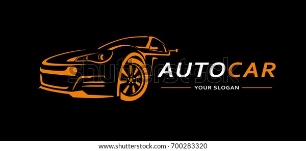 Car Logo Abstract Lines Vector Vector Stock Vector (Royalty Free) 700283320