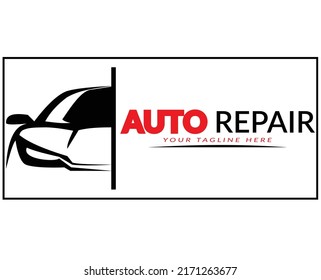 car logo for auto repair and repair business
