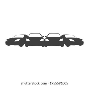 Car logo. Auto symbol Company. Vehicle icon - vector Illustration
