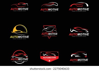 Car Logo, Automotive Repair Vector, Repair Garage Brand Design, Car Care, Automotive Spare Parts