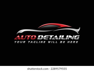 Car logo automotive logo car wash sign car detailing logo sports car sign vehicle service icon automobile logo vector