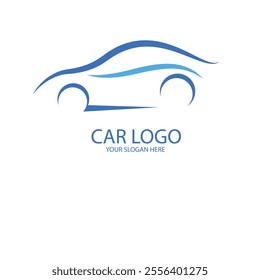 A car logo with a blue color theme symbolizes trust, professionalism, and innovation, making it an excellent choice for automotive brands focused on reliability, technology, or futuristic designs.