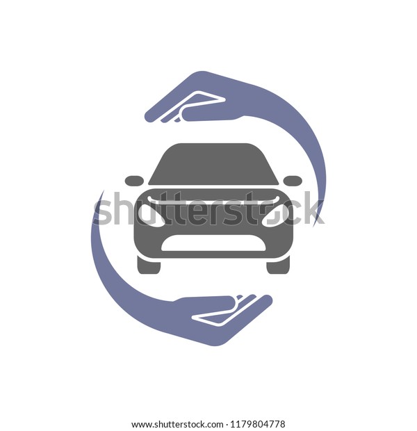 Car Logo, With Circle Hand.\
