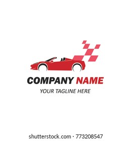 Car logo company logotype vector illustration emblem design isolated