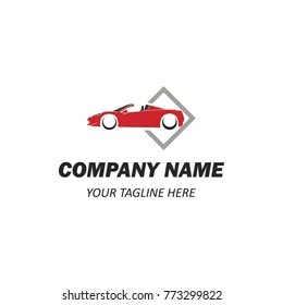 Car logo company logotype vector workshop illustration emblem isolated