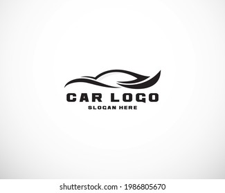 vector de ilustración creativa del logotipo del automóvil