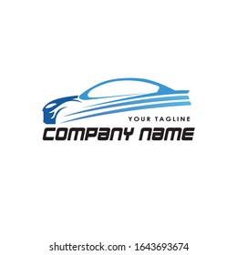 Car Logo design. abstract car logo design template on a white background. vector flat style design