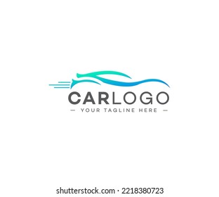 Car Logo Design. Automotive, Car Showroom, Car Dealer Logo Design Vector. Auto silhouette garage symbols. 