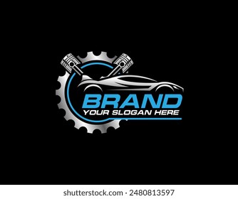 Car Logo Design Automotive Car Showroom Car Dealer Logo Design Vector