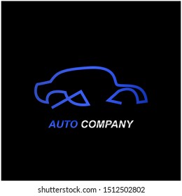 car logo design. automotive vector logo design template