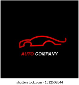 car logo design. automotive vector logo design template
