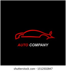 car logo design. automotive vector logo design template