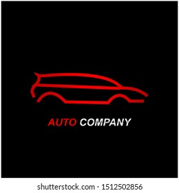 car logo design. automotive vector logo design template