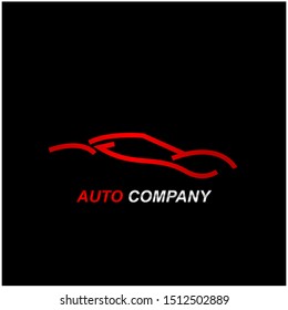 car logo design. automotive vector logo design template