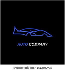 car logo design. automotive vector logo design template