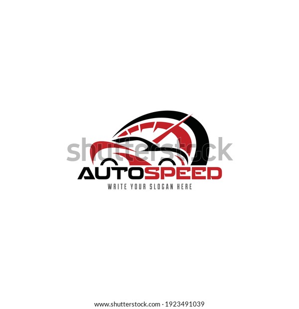Car Logo design. Automotive Logo Vector\
Template. Auto speed logo vector Premium Vector. Auto style car\
logo design with concept sports vehicle icon silhouette on light\
grey background.