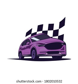 Car logo design icon vector illustration vector