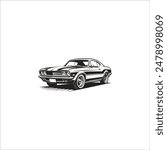 Car logo design on white background.