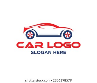Car Logo Design Premium Concept Vector Template. 