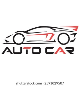 Car Logo Design, Racing Car Logo Design Vector