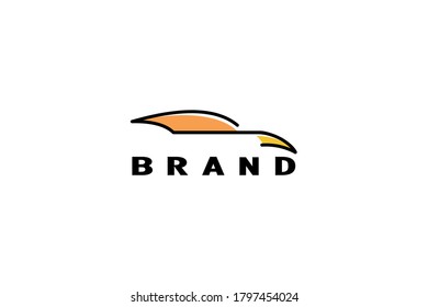 Car logo design, simple and minimalist.
