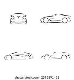 Car Logo Design, Speed Car Logo Design, 