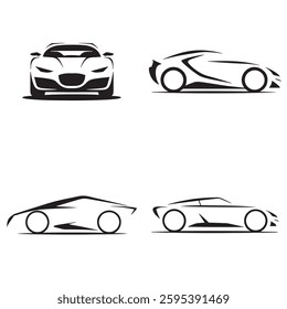 Car Logo Design, Speed Car Logo Design, 