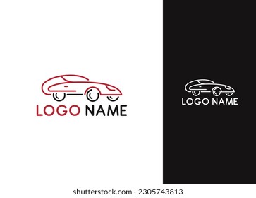Logo-Design für Fahrzeuge - Logo-Design-Vorlage
