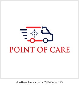 car logo design template, auto point logo design