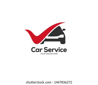 car logo design template, automobile repair service, spare parts store