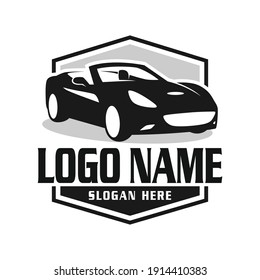 Car Logo Design Template Inspiration, Vector Illustration, Vehicle Logo, Automotive Logo