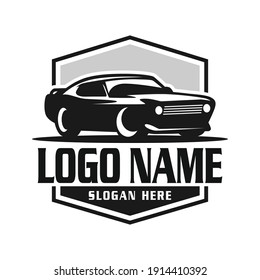 Car Logo Design Template Inspiration, Vector Illustration, Vehicle Logo, Automotive Logo