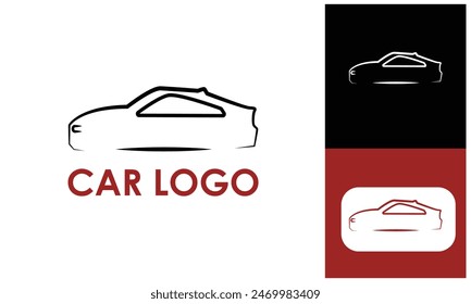 car logo design template vector