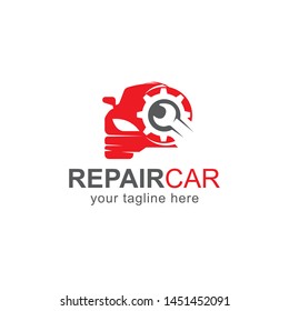 Car logo design template.Automotive spare parts store.Garage service icon