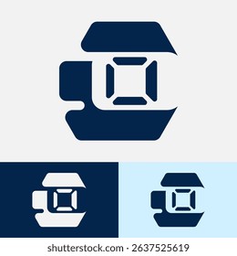 car logo design from top side