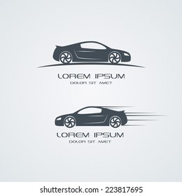 Car logo design. Transport vector collection.