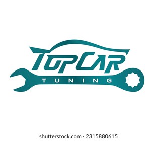 Car logo design. Car tuning logo. Usable for Branding and Business Logos.
