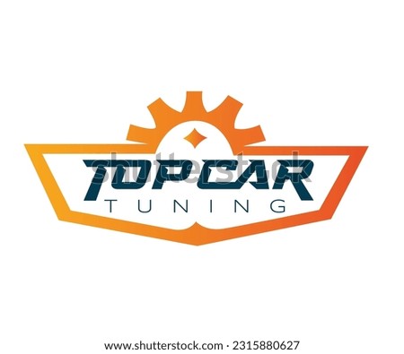 Car logo design. Car tuning logo. Usable for Branding and Business Logos.
