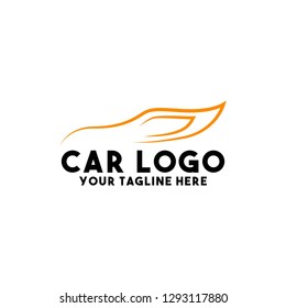 car logo design vector with automobile symbol concept transport